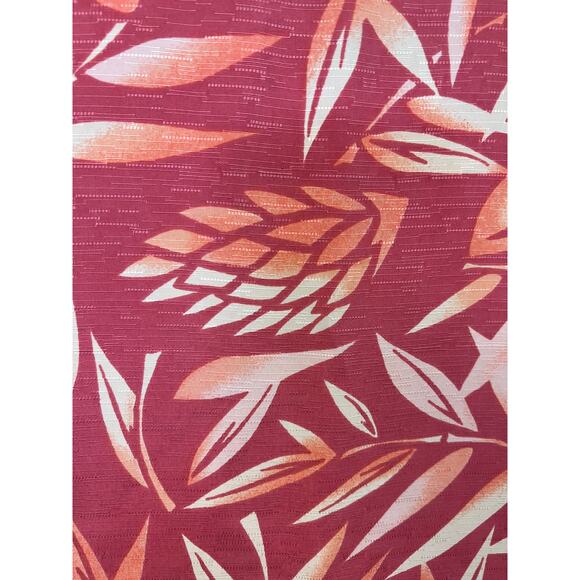 Silk Tommy Bahama Size 8 MAXI DRESS Floral Tropical Palm Vents Vintage Medium - Picture 3 of 8